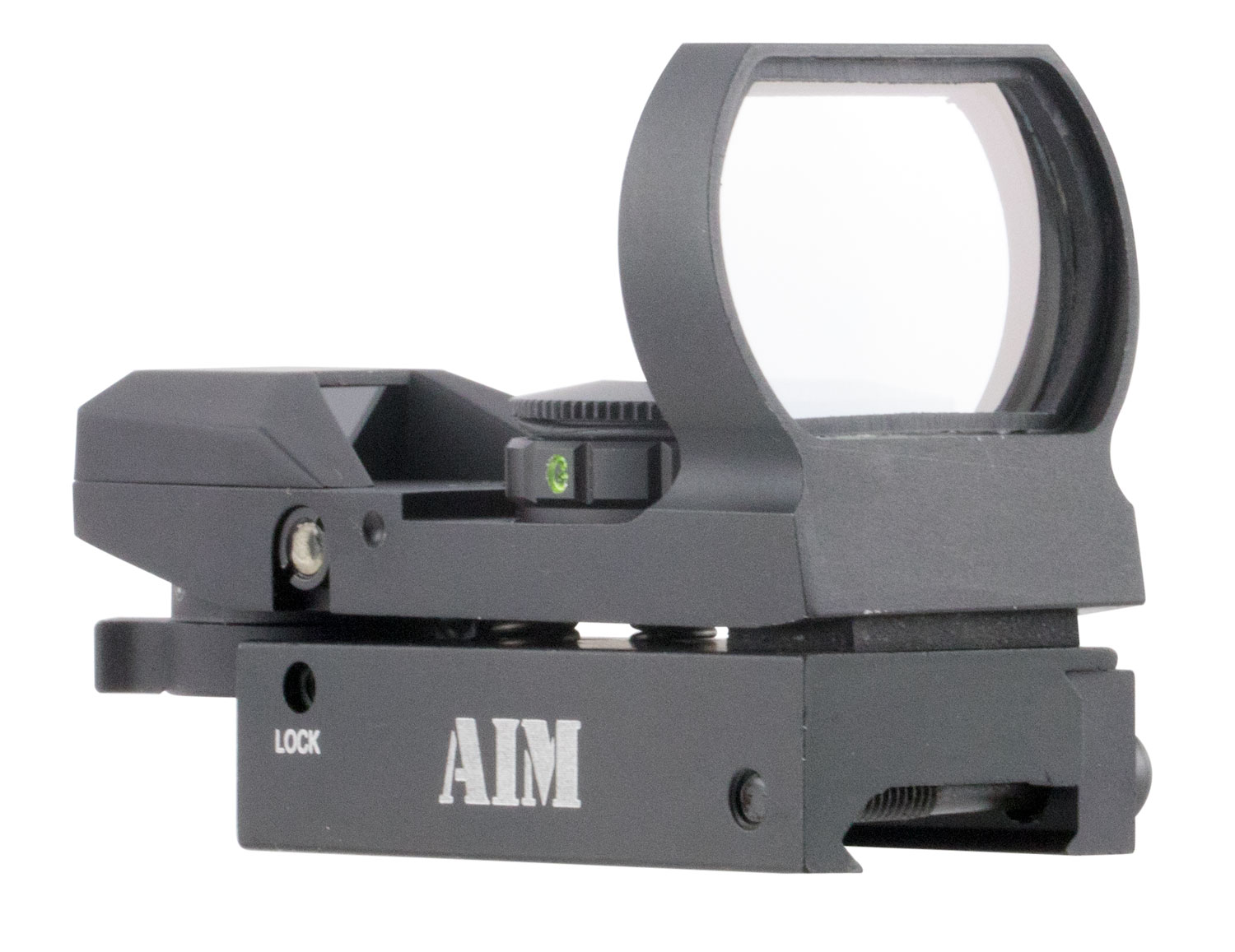 Aim Sports RT4WF1 Reflex Sight Warfare Edition Matte Black 1x 24mm x 34mm Red/Green Multi Reticle