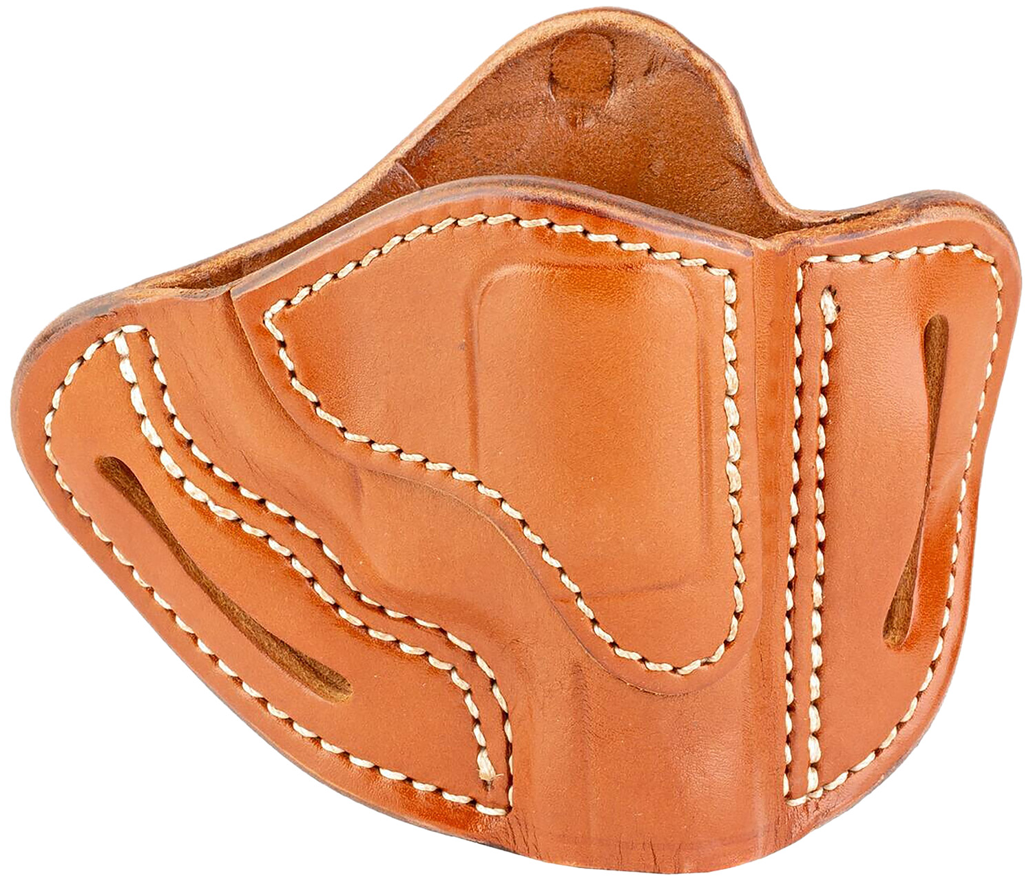 1791 Gunleather RVH1CBRR RVH1  OWB Size 01 Classic Brown Leather Belt Slide Fits S&W J Frame/Ruger LCR/S&W 38 Belt Up to 1.75″ Wide Right Hand