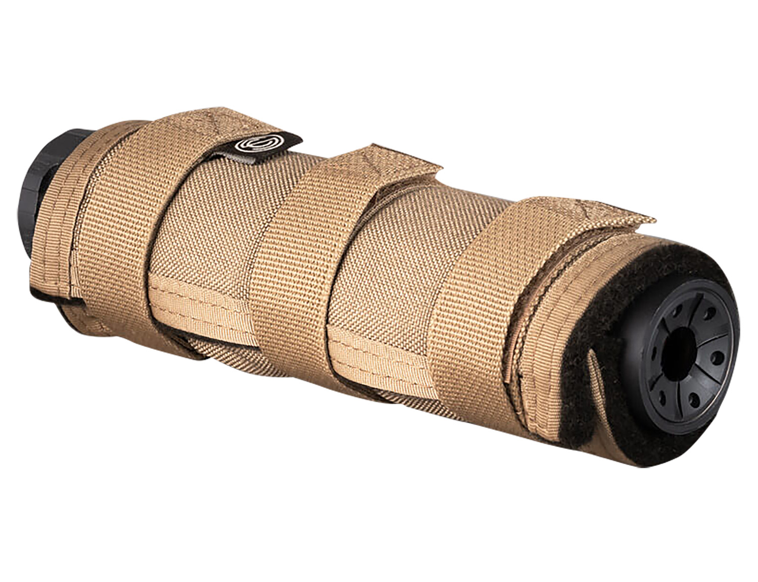 SilencerCo AC1985 High Temp Suppressor Cover 6″ FDE Nylon