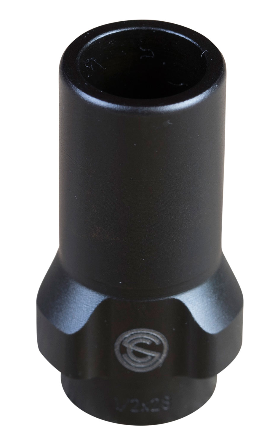 SilencerCo AC2607 3-Lug Muzzle Device 9mm Luger 1/2″-36 tpi Steel