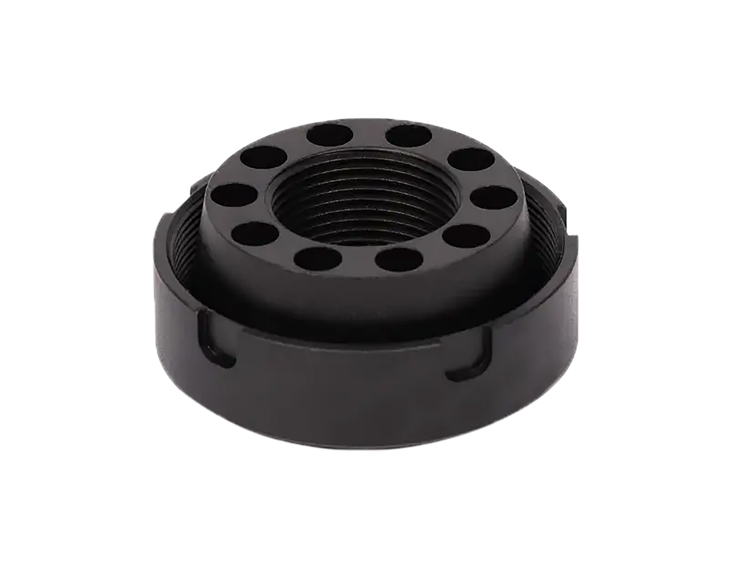 SilencerCo AC4748 Charlie Direct Thread Mount Fits M18X1.5 Stainless Steel Oxide Black