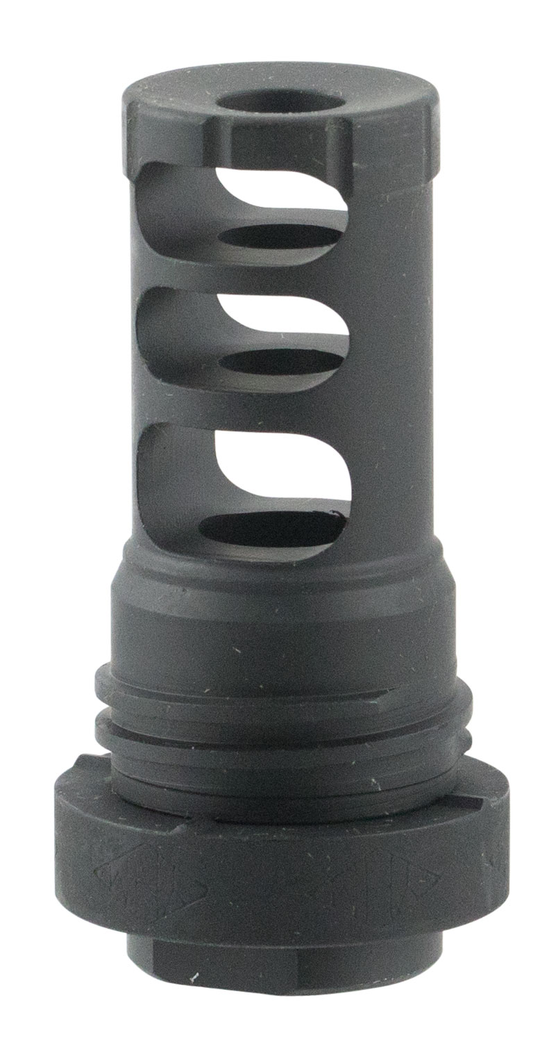 Yankee Hill 5M2QD QD Muzzle Brake Black Steel with 1/2″-28 tpi Threads & 2.50″ OAL for 5.56x45mm NATO AR-Platform