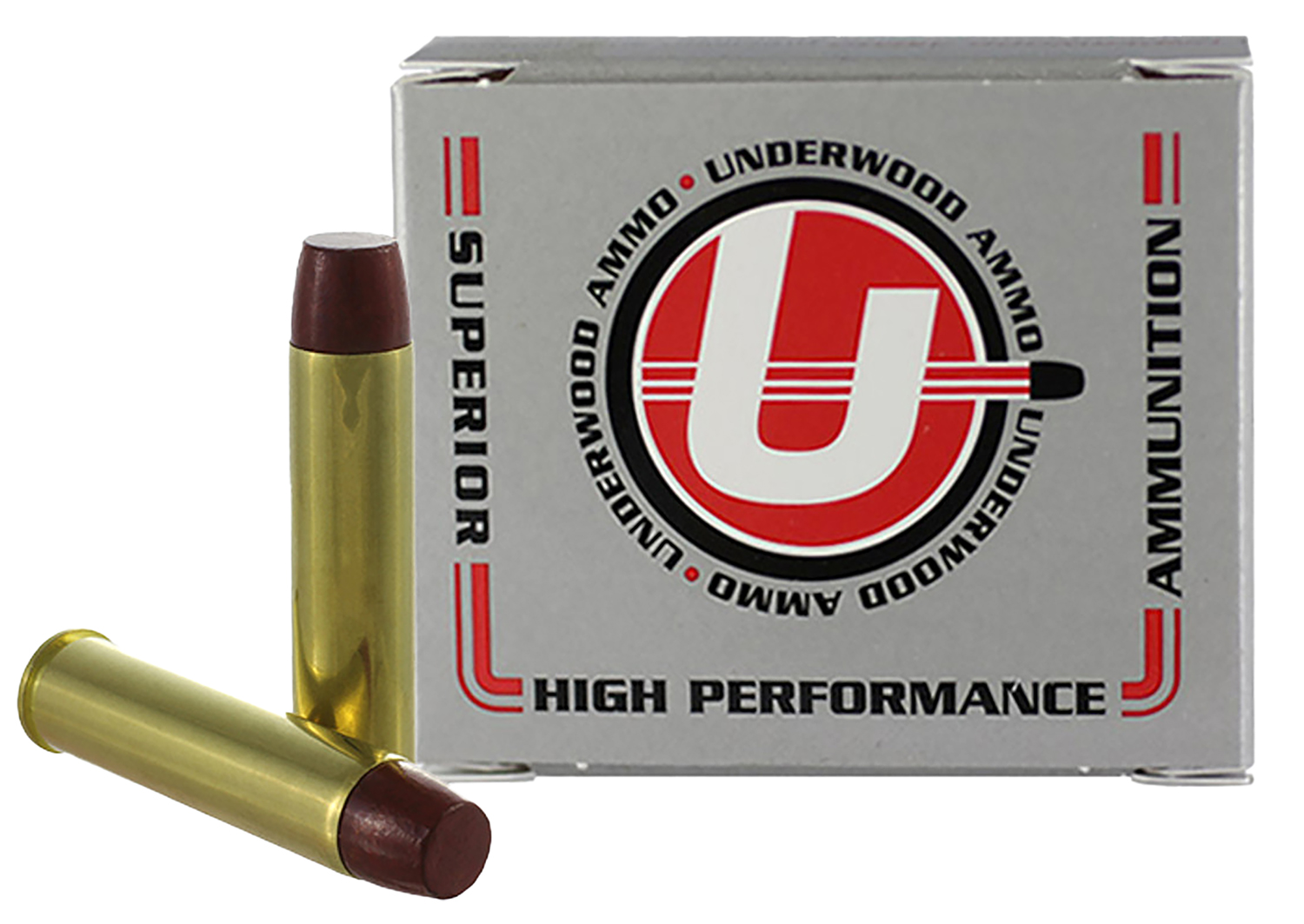 Underwood Ammo 726 Gas Check 460S&WMag 360gr Hard Cast Long Wide Nose 20 Per Box/10 Case