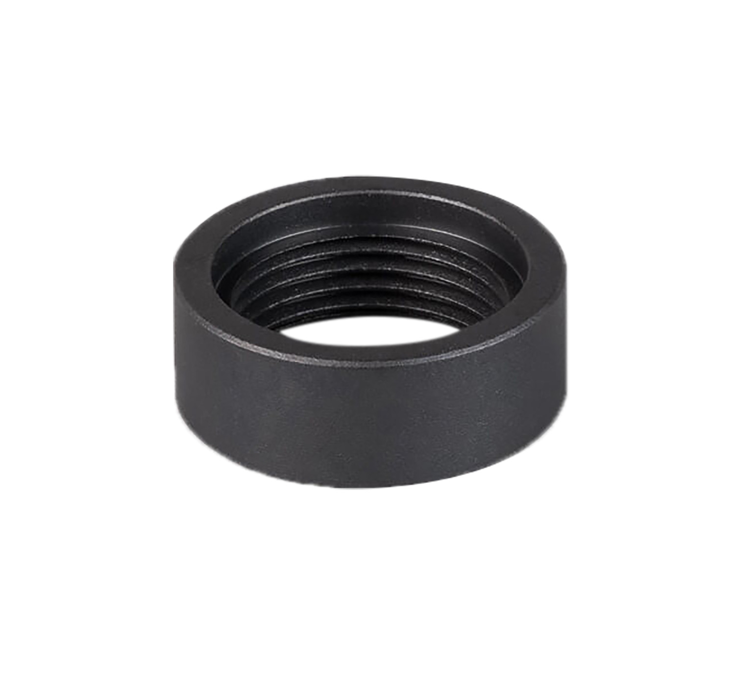 SilencerCo AC114 Delta Thread Spacer 22 LR Steel Black Oxide 1/2″-28 tpi