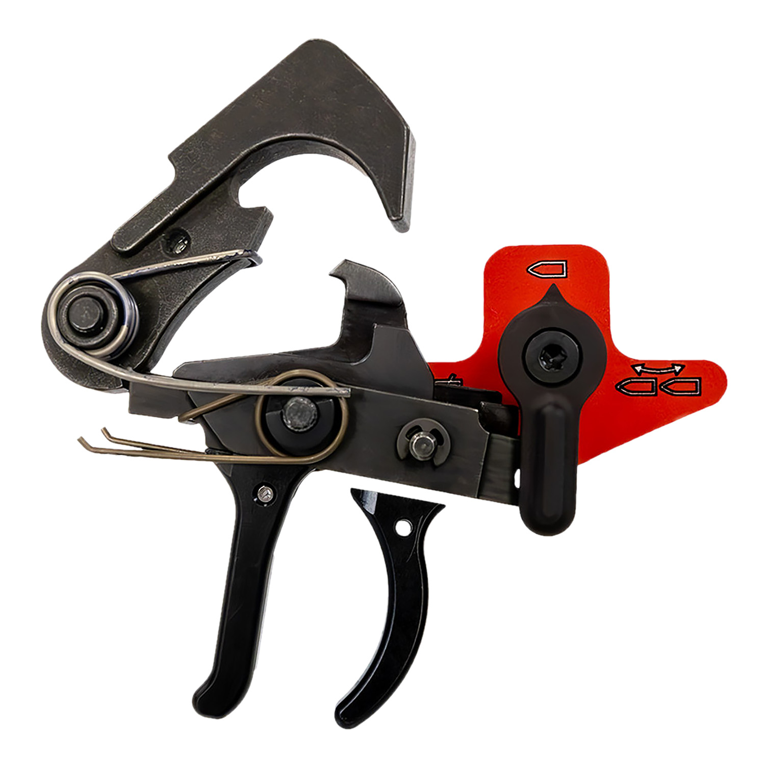 Franklin Armory 0050631BLK Binary AR-Elite Black Curved Trigger Fits AR-Platform