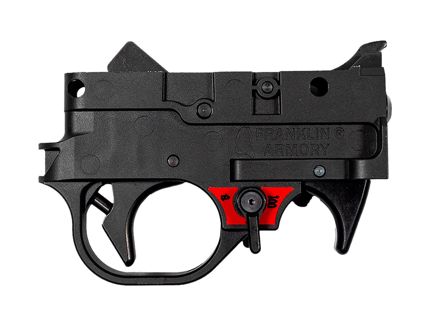 Franklin Armory 0250041BLK Black Curved Trigger Drop-In Fits Ruger 10/22