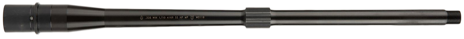 Ballistic Advantage BABL308021PQ Premium Series  308 Win 18″ Threaded Hanson Profile, Midlength with Low Pro Gas Block, Black QPQ 4150 Chrome Moly Vanadium Steel, Fits AR-10