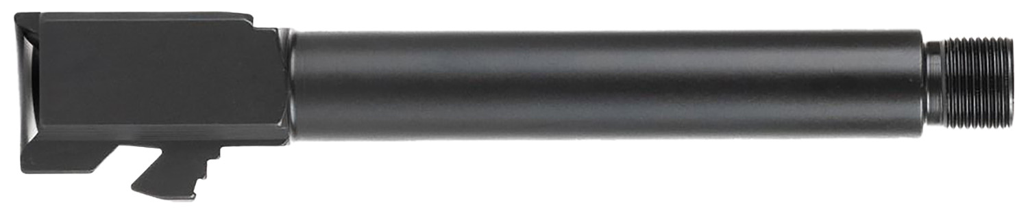 Ballistic Advantage BAPSG175T1Q Premium Series 9mm Luger Fits Glock 17 Gen 5 Fluted Threaded Black QPQ Stainless Steel