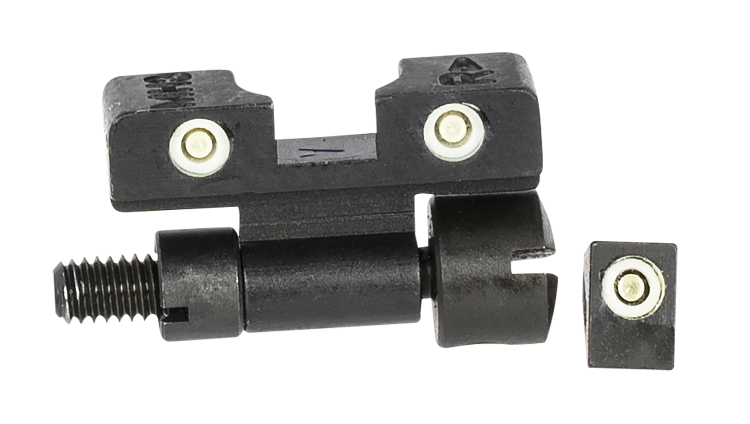 Meprolight USA 227703101 Tru-Dot Adjustable Sights  Green Tritium White Outline Front Sight-Green Tritium White Outline Rear Sight Smith & Wesson K/L/N Frames