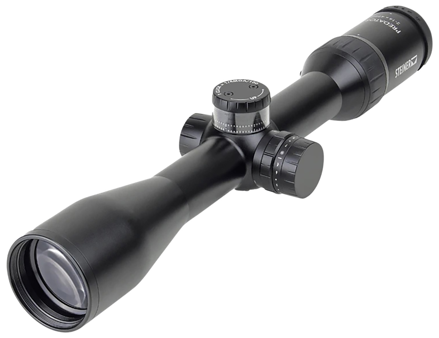 Steiner 3002 Predator Black 2-16x42mm 30mm Tube Illuminated E3 Ballistic Reticle Second Focal Plane