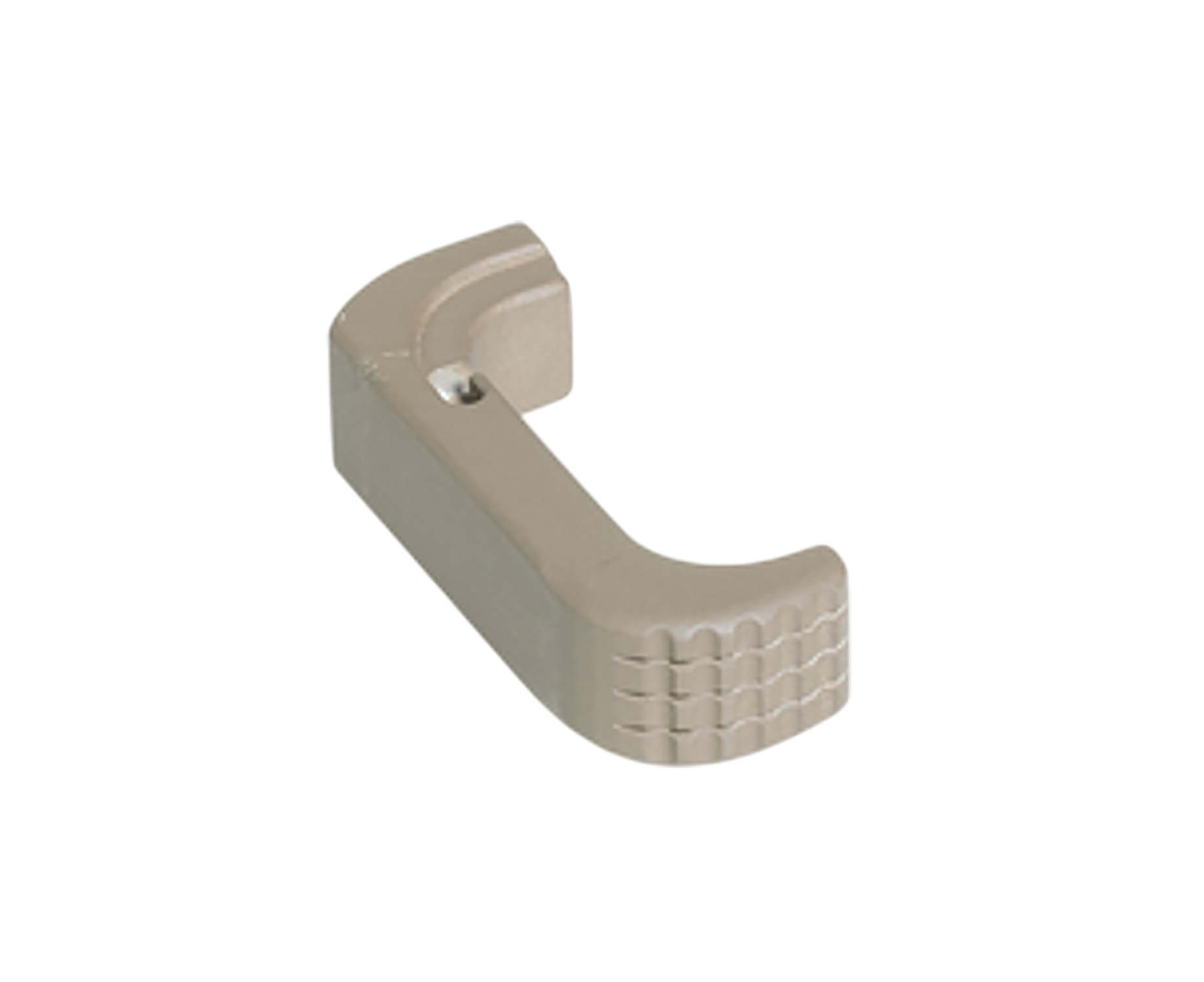 Timber Creek Outdoors GLEMRFDE Glock 17/19 Extended Magazine Release Anodized Flat Dark Earth Aluminum