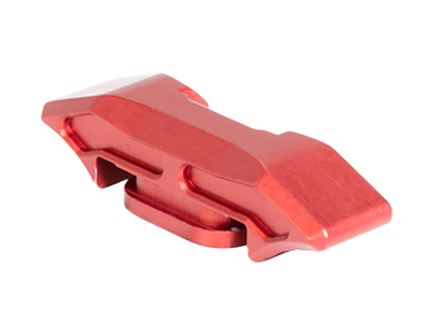 Timber Creek Outdoors GL43XCHR Glock 43X/48 Charging Handle Red Aluminum Ambidextrous Hand