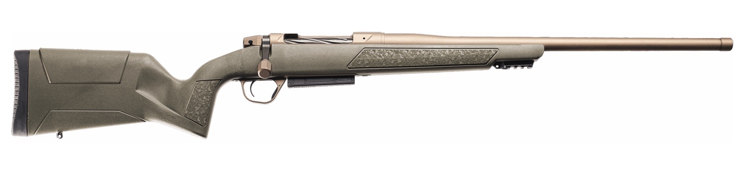 Christensen Arms 801-15006-01 Evoke  308 Win 4+1 20″ Burnt Bronze Cerakote Threaded Barrel, Burnt Bronze Cerakote Drilled & Tapped Receiver ,Picatinny Rail Forend, OD Green Fixed Synthetic Stock