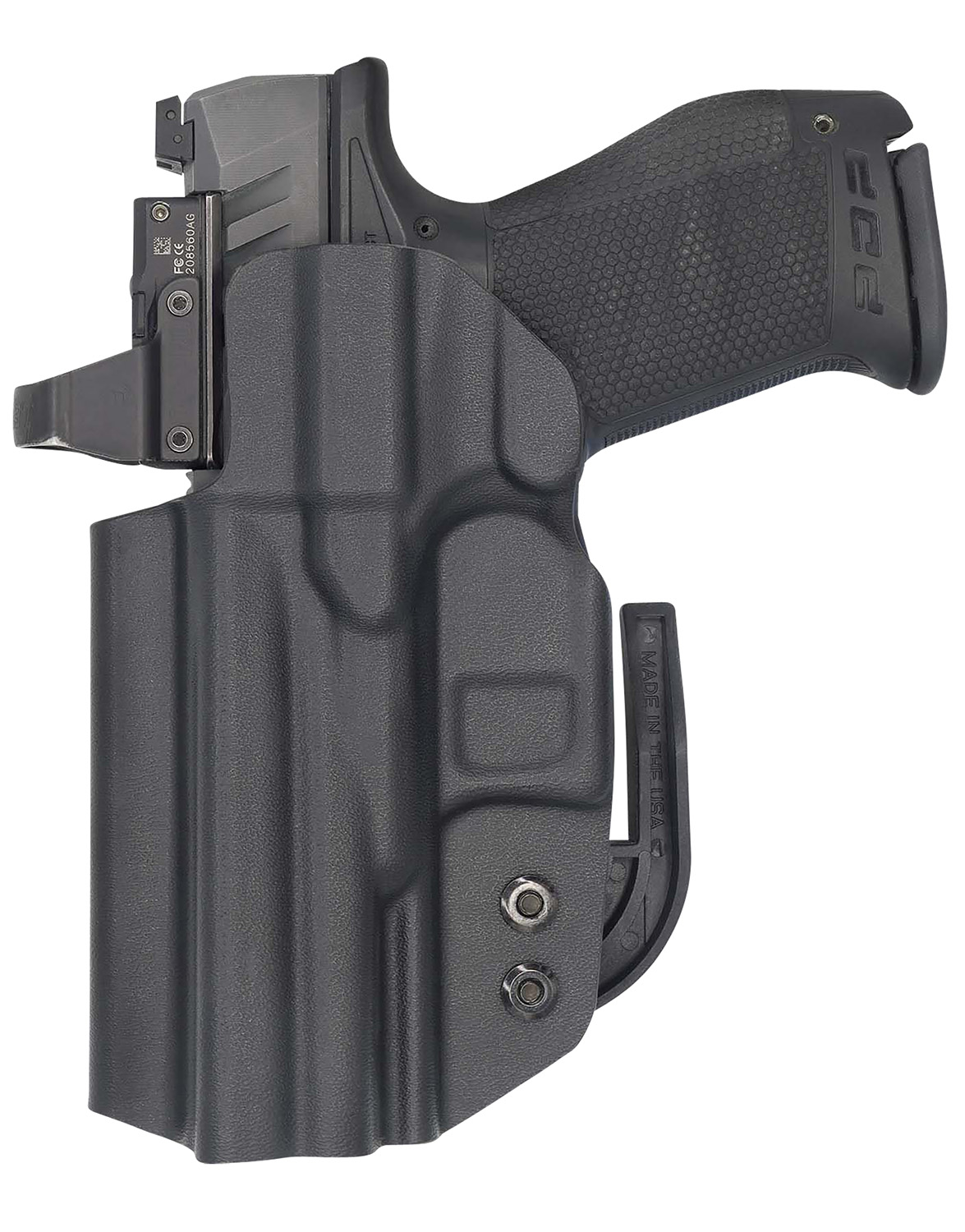C&G Holsters 1214100 Covert IWB Black Kydex Belt Clip Fits Walther PDP 4″ Right Hand