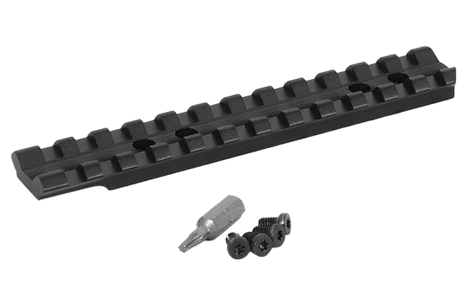 Henry HEGW14PR Picatinny Rail Matte Black Aluminum 5.09″ Long Fits Henry H014 Long Ranger