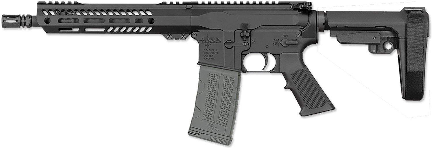 Rock River Arms DS2144 LAR-15M RRAGE 223 Rem/5.56 NATO 30+1 10.50″ Black Anodized Steel Threaded Barrel, M-LOK Handguard, Black Aluminum Picatinny Rail Receiver, Black Polymer SBA3 Brace & Black Grip