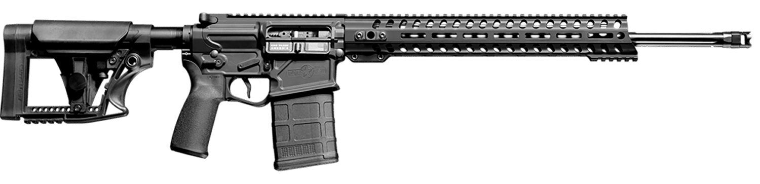 Patriot Ordnance Factory 01735 Prescott  6.5 Creedmoor 10+1 20″ Black