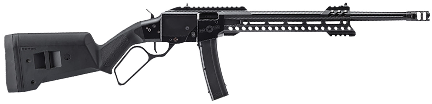 Patriot Ordnance Factory 01891 Tombstone 9mm Luger 20+1 16.50″ Black Threaded Barrel Black, Aluminum Receiver w/Picatinny Rail, M-LOK Handguard, Magpul SGA Black Synthetic Stock, Right Hand