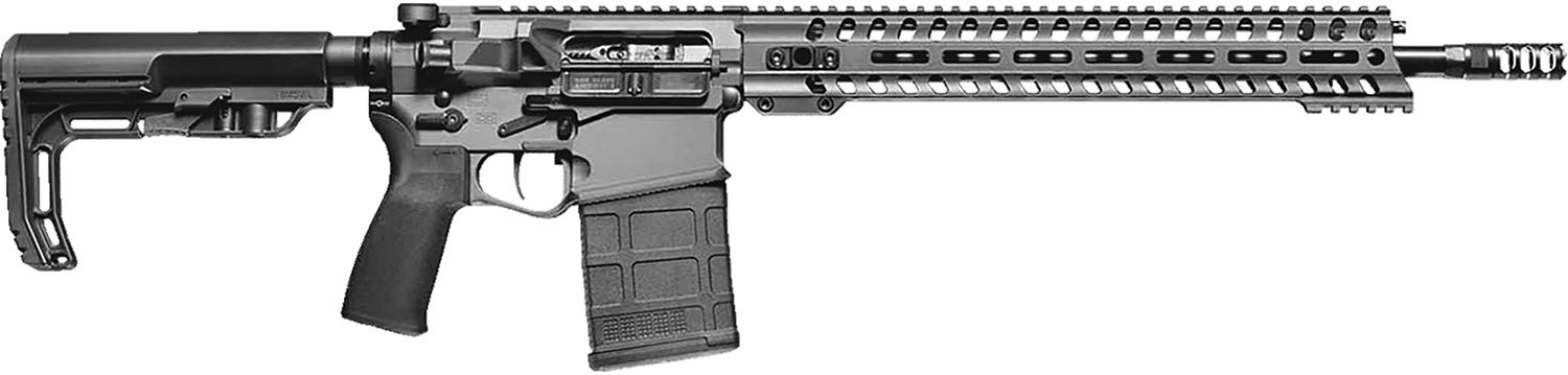 Patriot Ordnance Factory 01932 Revolution DI 308 Win 20+1 16.50″ Black Nitride Tungsten Cerakote