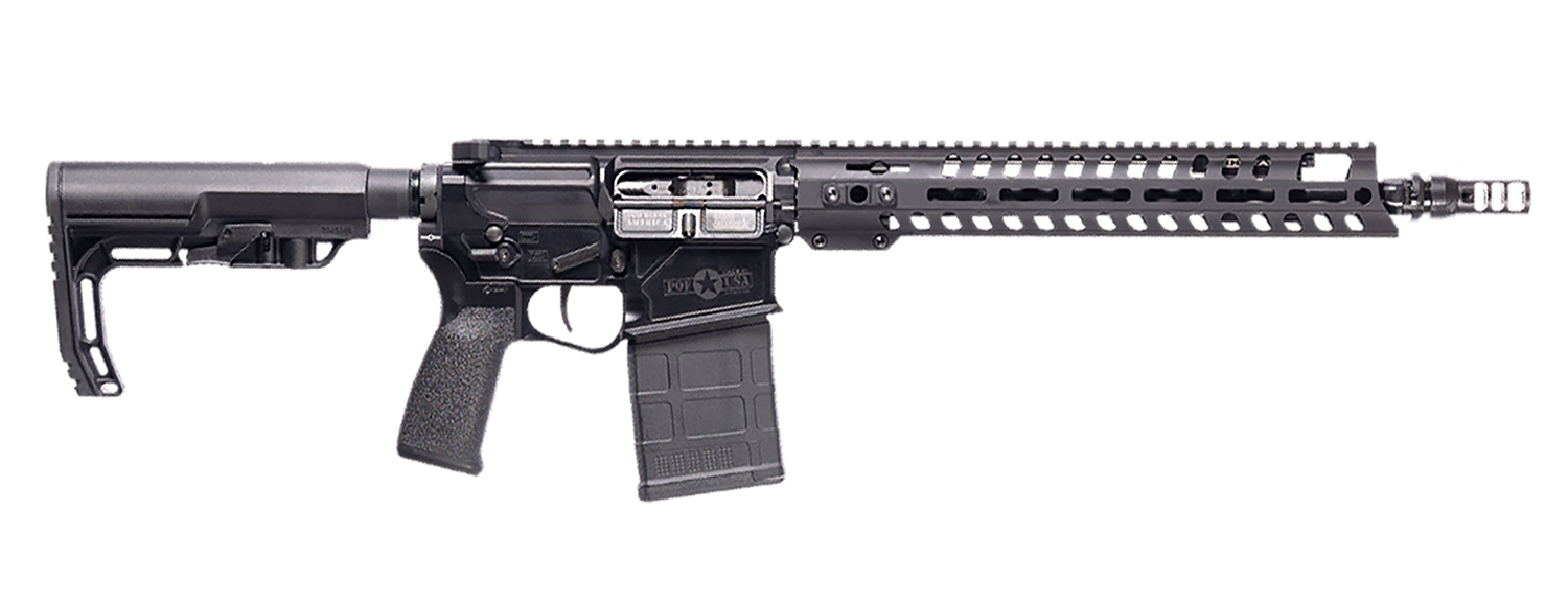 Patriot Ordnance Factory 02063 Rogue 308 Win 30+1 13.75″ Black Nitride Steel Threaded Barrel