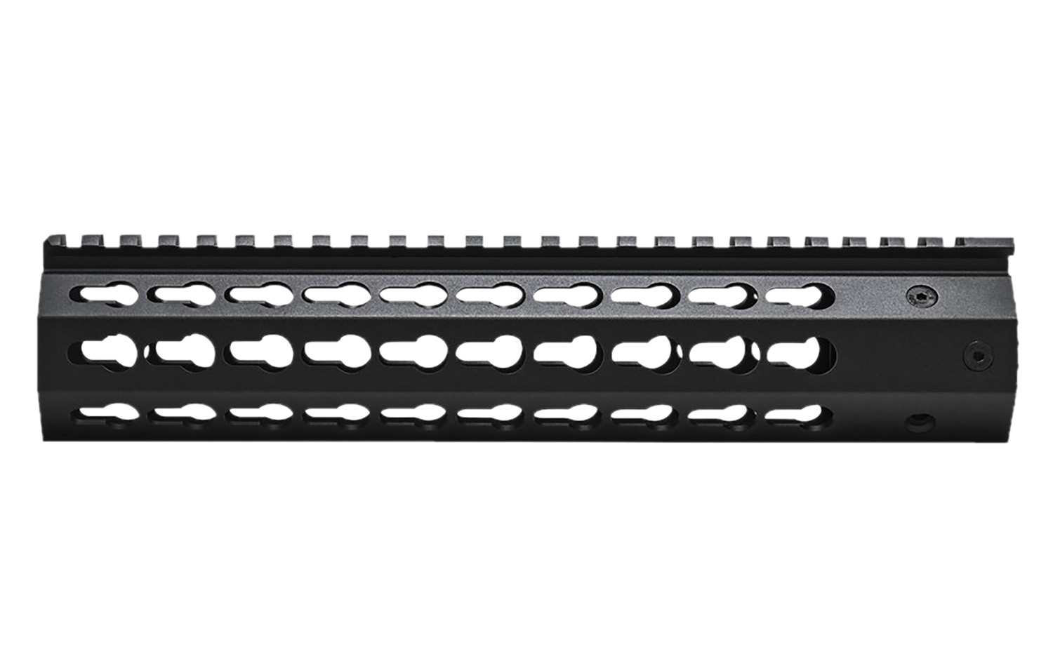 NcStar VMARFFKMC Keymod Handguard Free-Floating Aluminum Black Anodized 10″ for AR-15, M4