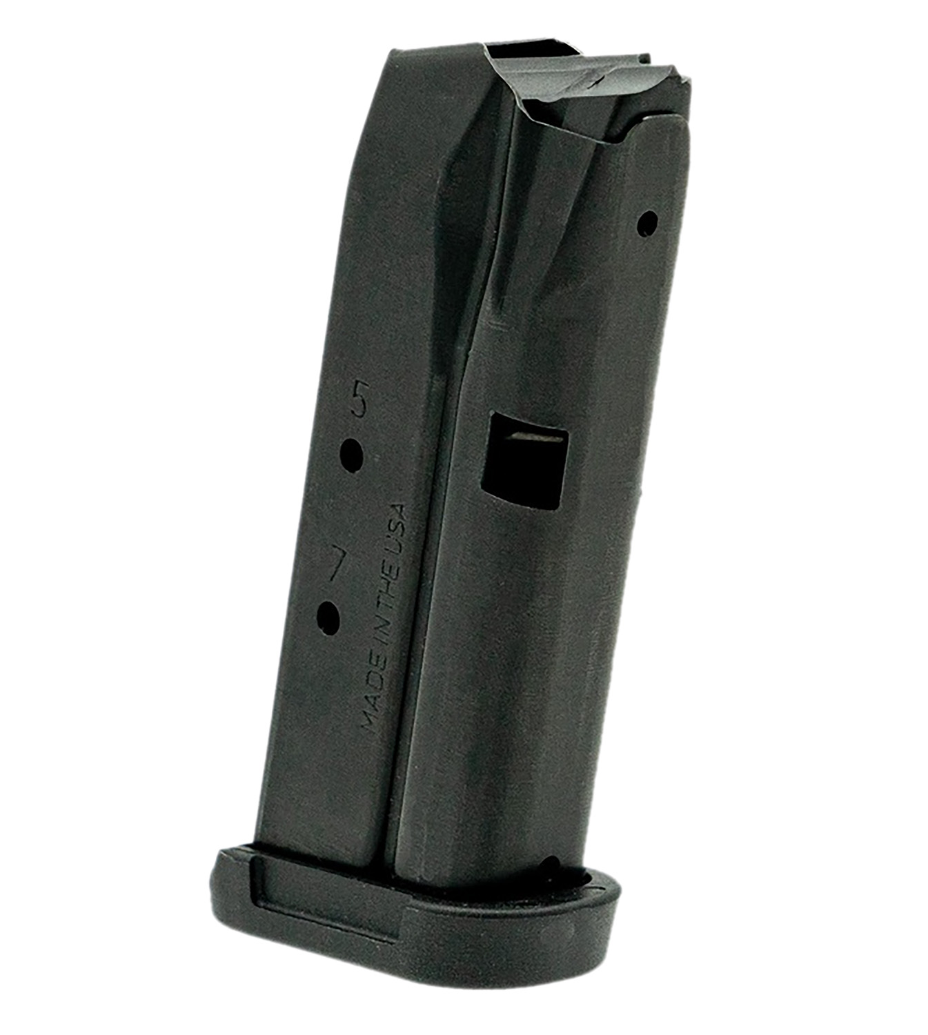 Shield Arms Z8PM8NC Z8 Magazine 8rd Fits Glock 43 Black Steel