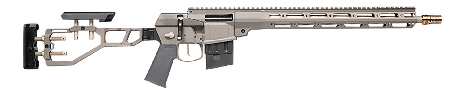 Q LLC MINIFIX55616INGRAY Mini Fix 5.56x45mm NATO 16″ Tapered Barrel, Gray, Fully Adjustable Folding Stock, Magpul K Grip, 15″ Q-Sert Handgaurd, AR/M4 Style Mag, Cherry Bomb Brake, Ambi Controls
