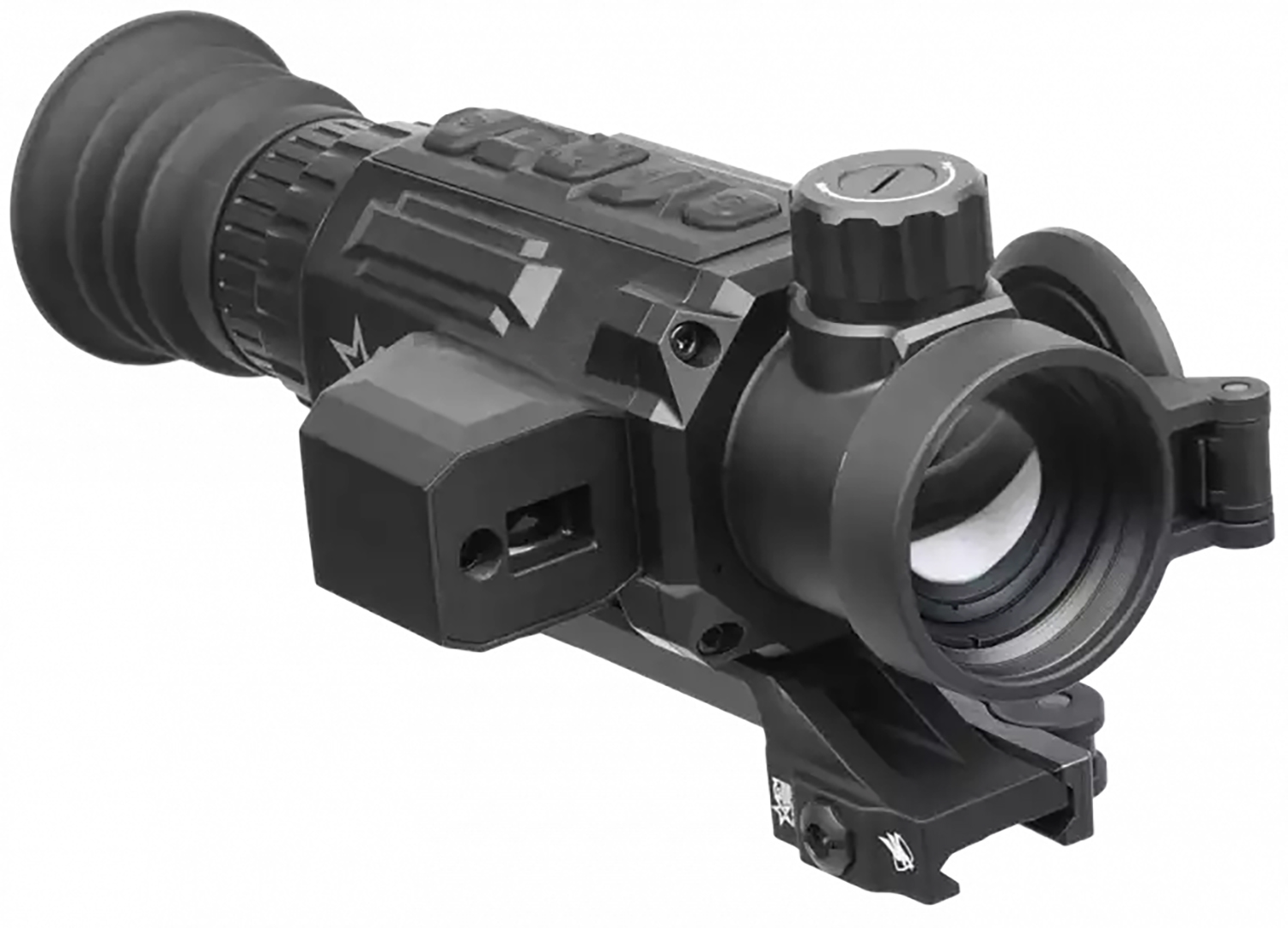 AGM Global Vision SECU35-384-LRF Secutor LRF 35-384 Thermal Black 3-24x75mm Multi Reticle, 1x/2x/4x/8x Zoom, 384×288 50Hz Resolution