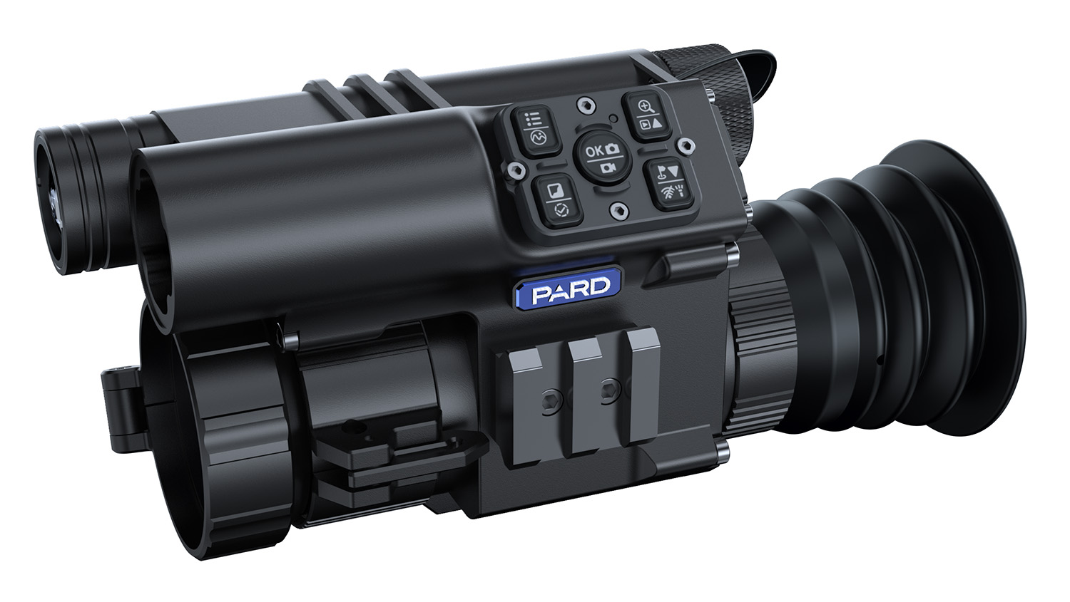 PARD FT3435/F FT34 LRF Thermal Clip On/Handheld/Mountable Black 1x 35mm Multiple Reticle 384×288, 50Hz Resolution Zoom Digital 2x Features Laser Rangefinder