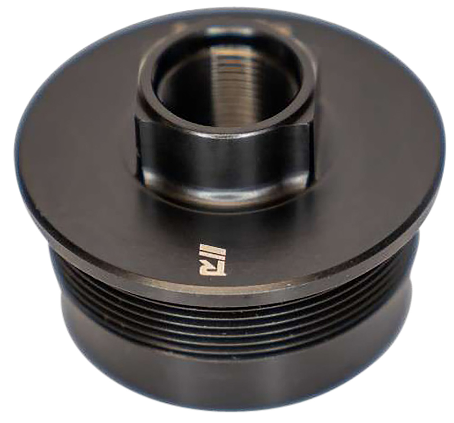 Rugged Suppressors DTM004 Universal Direct Thread Mount M18x1 tpi, Black, Fits 1.375″-24 tpi Tube Threads