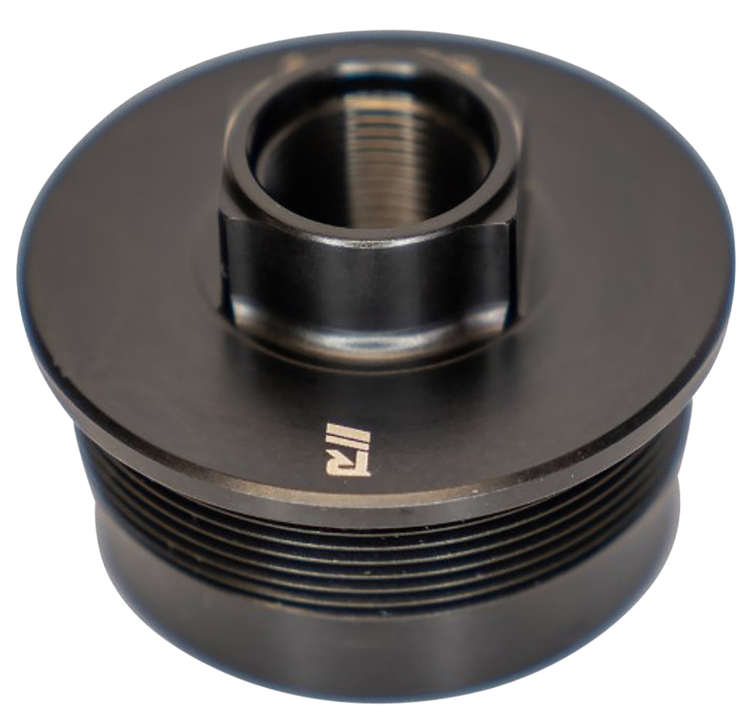 Rugged Suppressors DTM005 Universal Direct Thread Mount M18x1.5 tpi, Black, Fits 1.375″-24 tpi Tube Threads