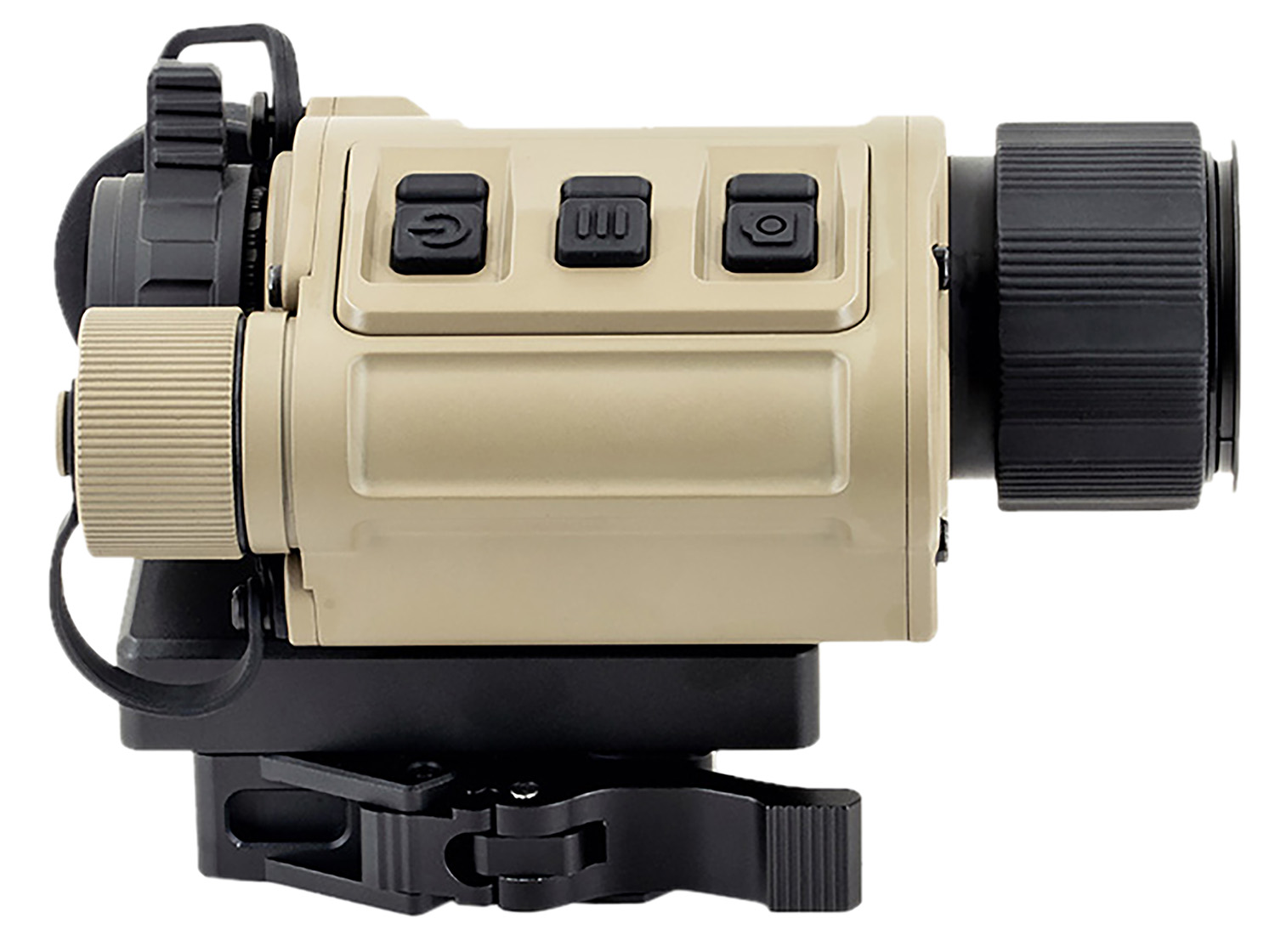 InfiRay Outdoor RH25V2 RICO Micro V2 640 Thermal Weapon Sight Tan 1x25mm Multiple Reticle 640×480, 12 Microns, 60Hz Resolution, Zoom 1x/2x/4x
