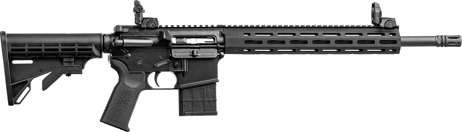 Tippmann Arms A101256 M4 Magnum Elite MSR 22 WMR 15+1 16″ Black Parkerized Threaded Barrel, Matte Black Receiver w/Picatinny Rail Aluminum Receiver, M-LOK Handguard, Black Adj CAR15 Polymer Stock, Bla