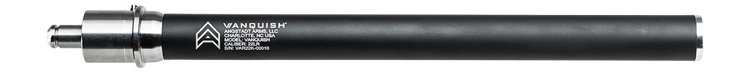 Angstadt Arms AAVIS22A01 Vanquish Suppressed Barrel 22LR Aluminum AR-22 Platform 12″ Barrel