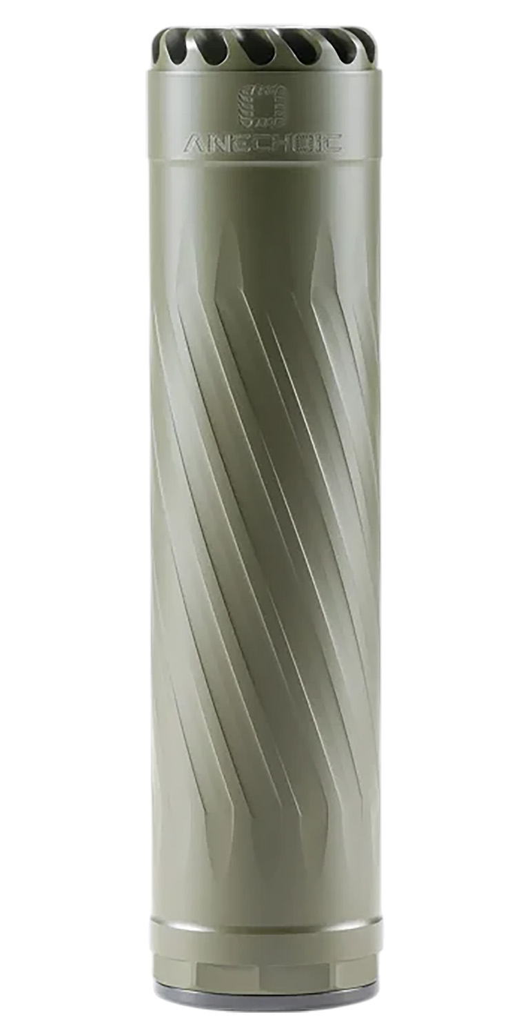 Anechoic X35OD Anechox 35 35Cal/338Lapua Olive Drab Stainless Steel/Titanium 1 3/8″x24 w/ 1/2″x28 DTA