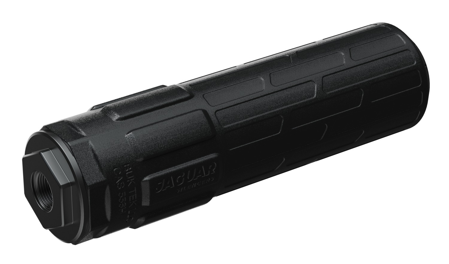 Buktek CAS556H-SB CAS762 Shorty 5.56mm Black Inconel 1 3/8″x24
