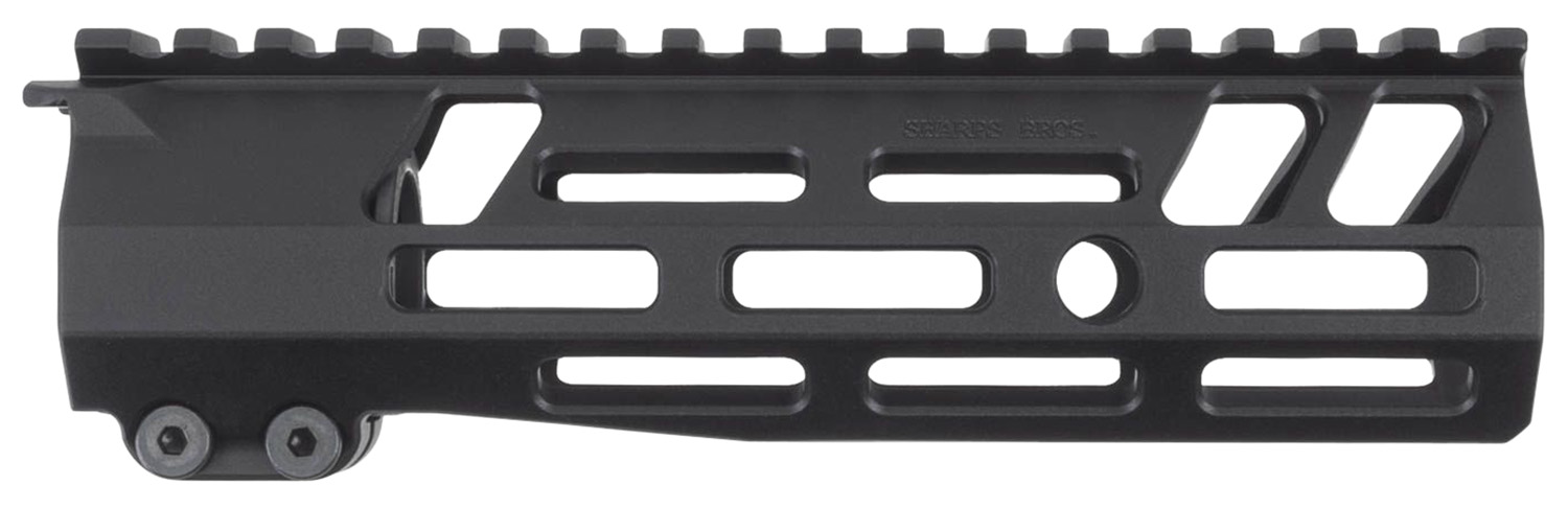 Sharps Bros SBHG08 Full Top Rail 7″ M-LOK Handguard, 6061-T6 Aluminum w/Anodized Finish, Includes 4140 PH Steel Barrel Nut & Hardware