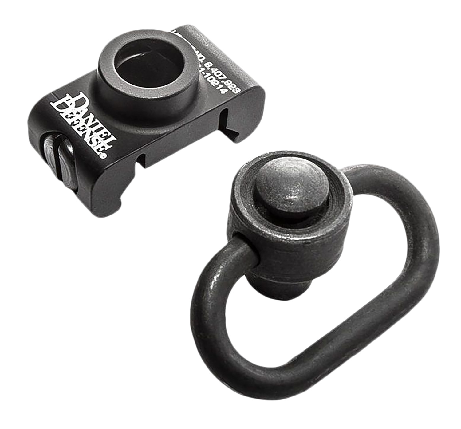 Daniel Defense 0302130029 Rail Mount Attachment Black 1.25″ Quick Detach Aluminum Picatinny Rail