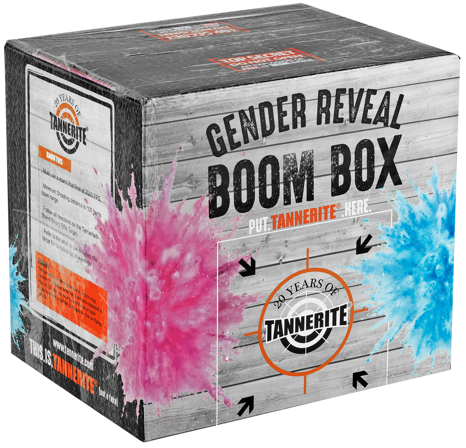 Tannerite GRKP 1 Pound Target  Bright Pink Includes 10lbs Colored Powder 1 Target