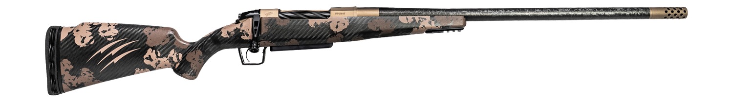 Fierce Firearms ROGSCX7PRC22BRS Carbon Rogue XP 7mm PRC 3+1 22″ Carbon Fiber Match Grade Threaded Barrel, Smoked Bronze Cerakote Steel Drilled & Tapped Receiver, BiPod Rail Forend, Sonora Ambush Camo