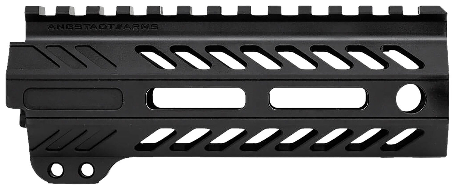 Angstadt Arms AA055HGMLT Ultra Light Handguard made of Aluminum with Black Anodized Finish, M-LOK Style, Picatinny Rail & 5.50″ OAL for AR-15 Includes Hardware
