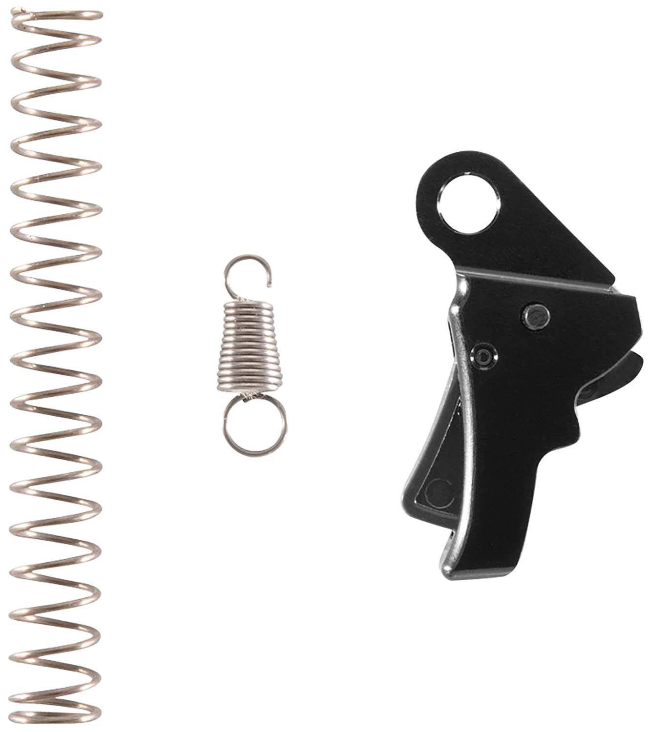 Apex Tactical 115112 Action Enhancement Curved Trigger w/ 5-5.50 lbs Draw Weight & Black Finish for Springfield Hellcat