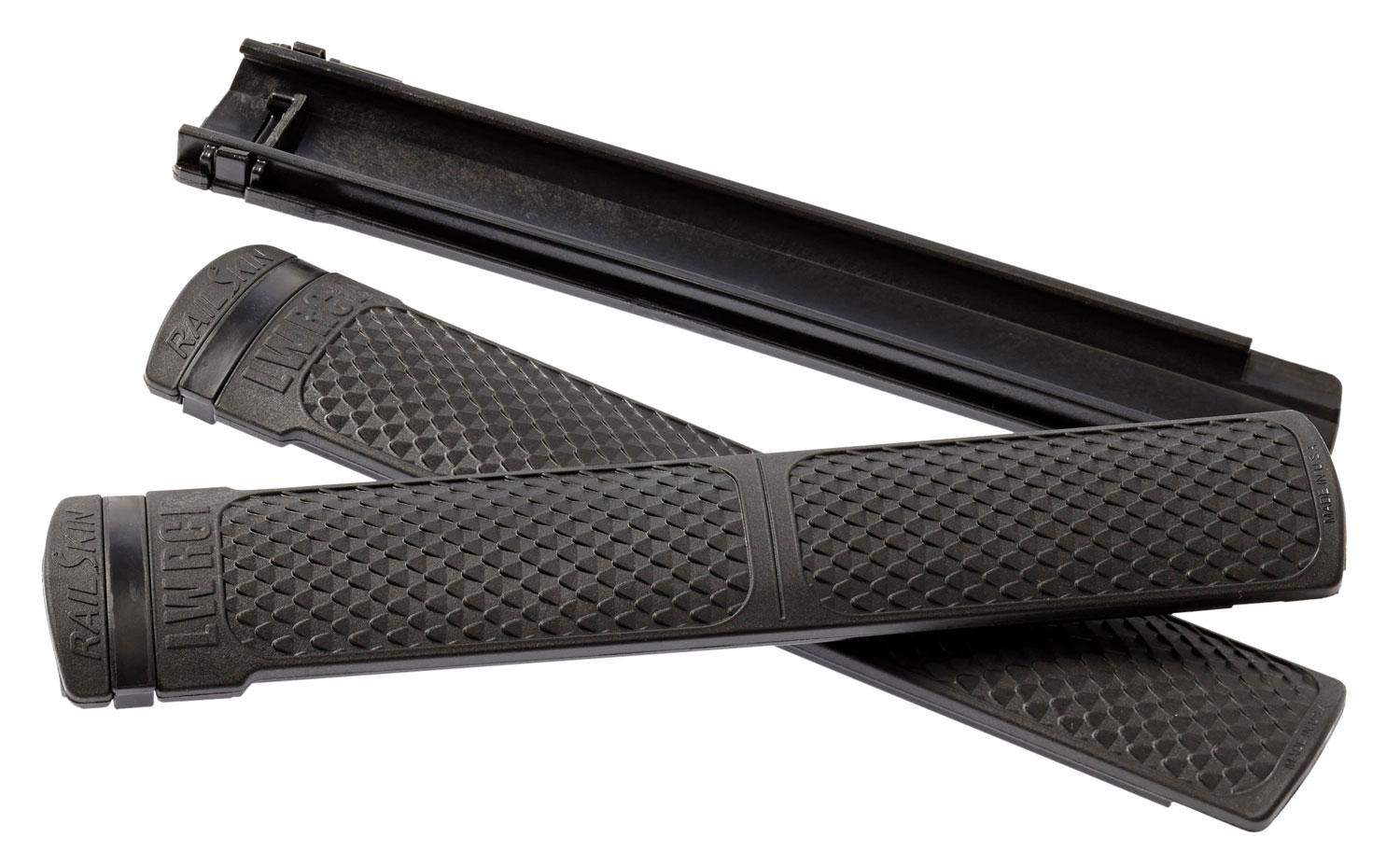 LWRC 2000071A01 Railskins Black Polymer 6.25″ Long