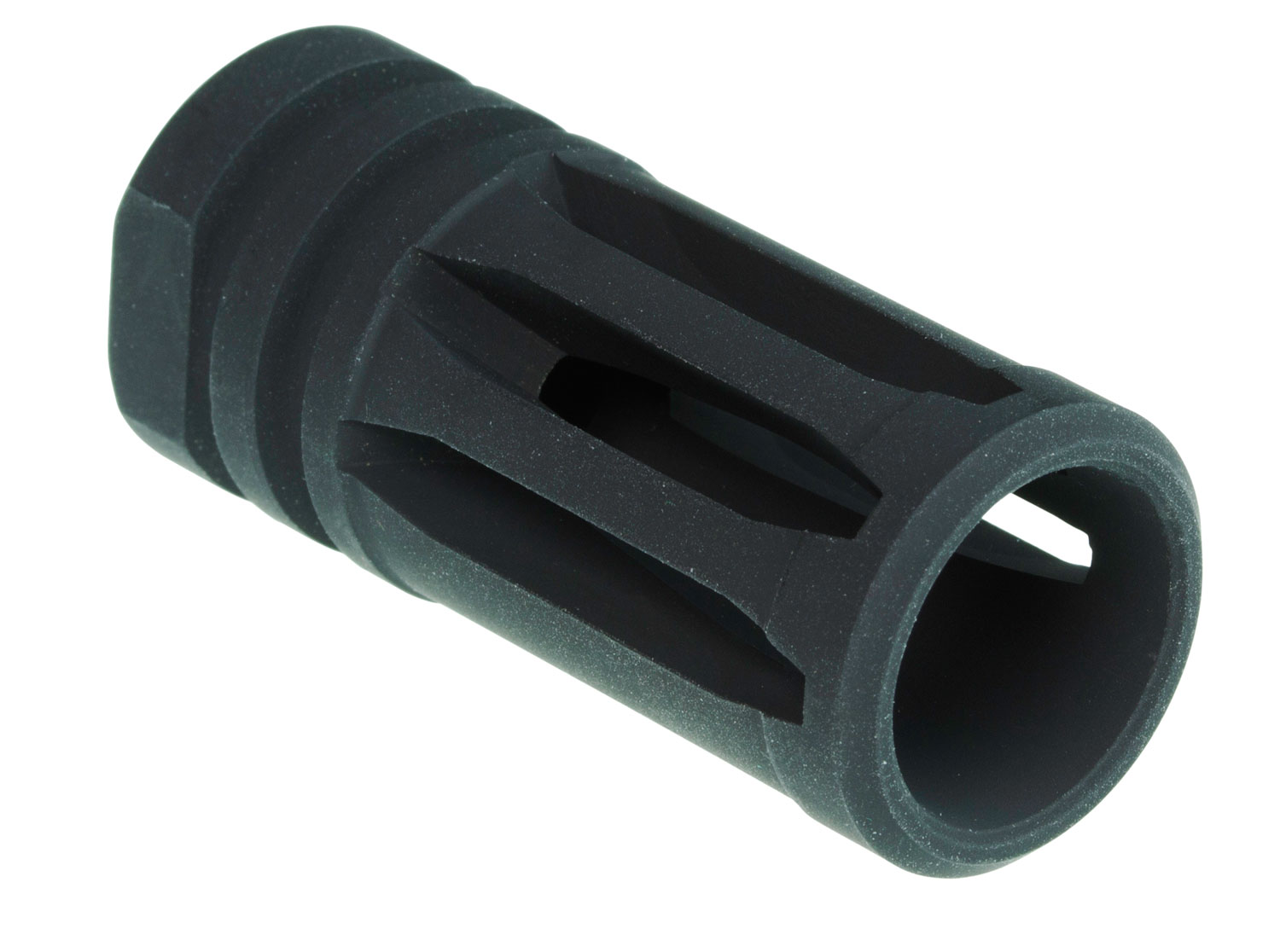 BCM A2X A2X A2 Flash Hider Black Phosphate 4150 Steel with 1/2″-28 tpi Threads for 5.56x45mm NATO M4 Platform & M16 Platform