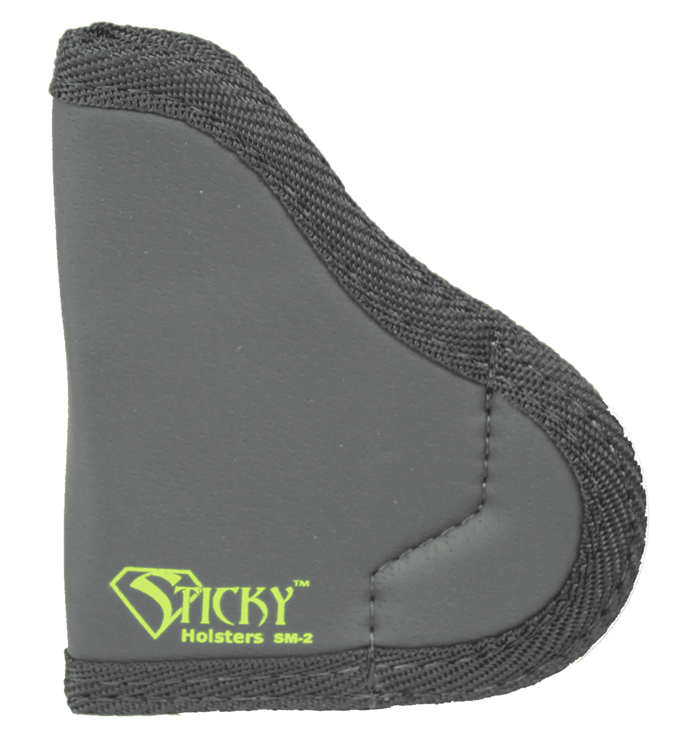 Sticky Holsters SM2 SM-2 IWB Size 2 Black/Green Latex Free Rubber Fits Ruger LCP/.380 Semi-Auto/Taurus P238 Fits Up To 2.50″ Barrel Ambidextrous
