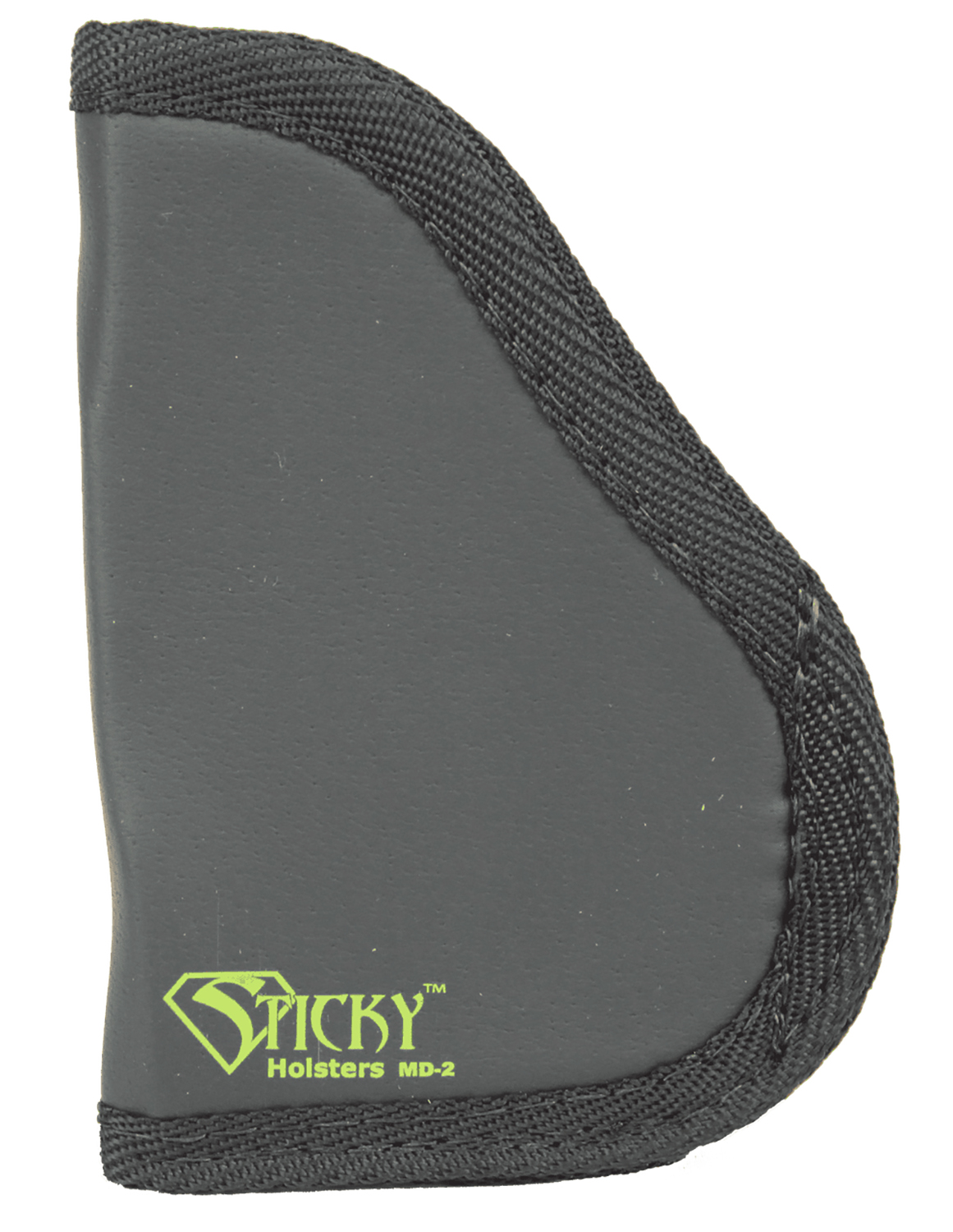 Sticky Holsters MD2 MD-2 Black/Green Latex Free Rubber Fits S&W Shield Ambidextrous