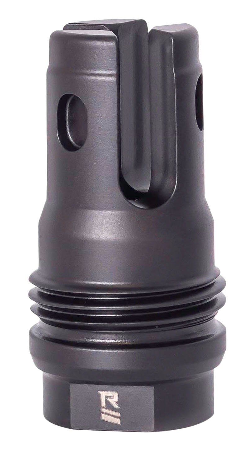 Rugged Suppressor FH001 R3 Flash Mitigation System Black with 1/2″-28 tpi Threads & 1.90″ OAL for 5.56x45mm NATO Radiant762, Surge762, Razor762 & Micro30 Suppressors