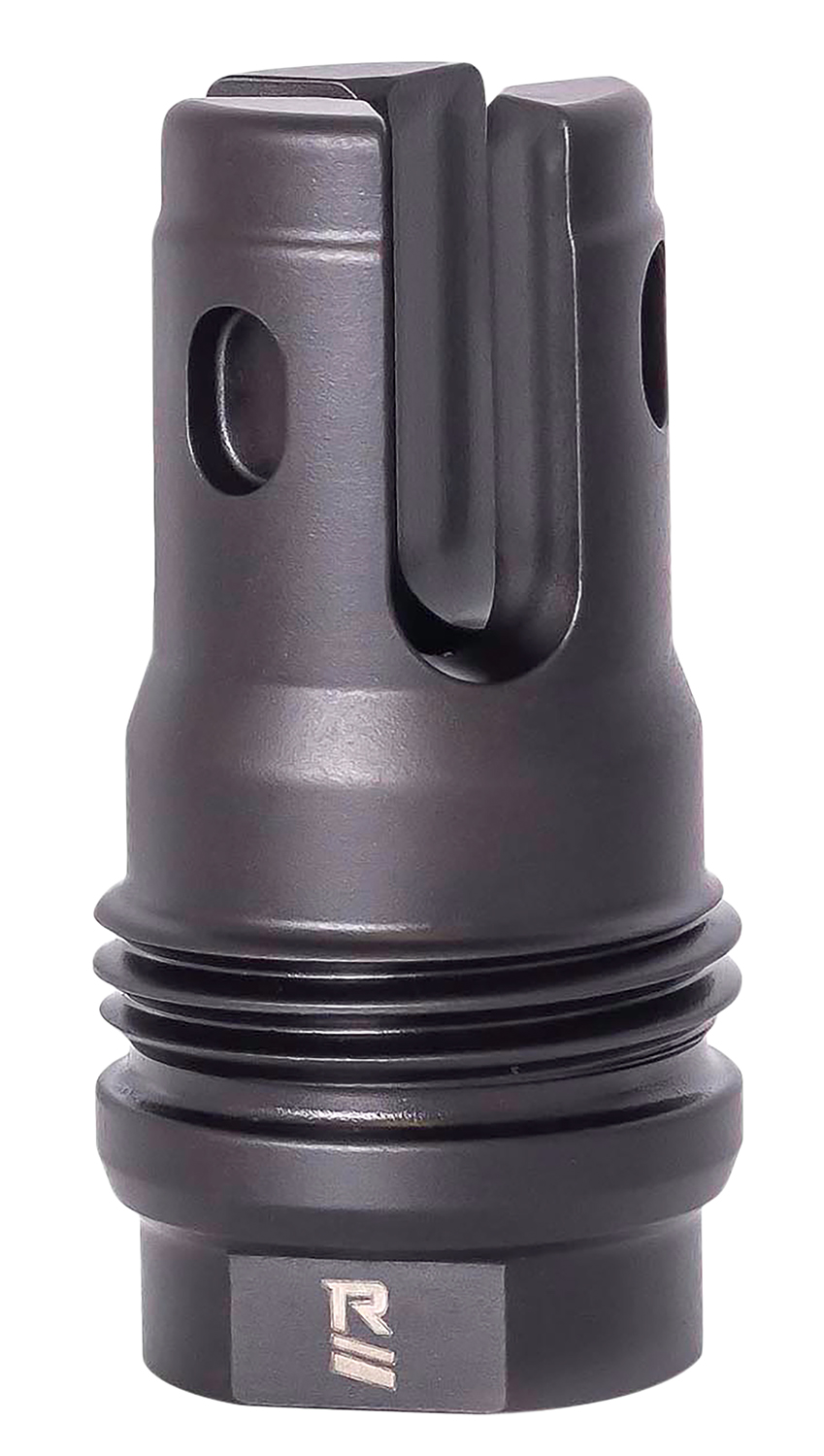 Rugged Suppressor FH008 R3 Flash Mitigation Black with M15x1 Threads & 2.13″ OAL for 7.62mm Radiant762, Surge762, Razor762 & Micro30 Suppressors