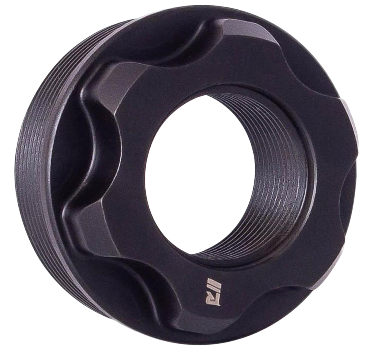RUGGED SUPPRESSOR OF001 Fixed Mount 1/2″-28 tpi Black