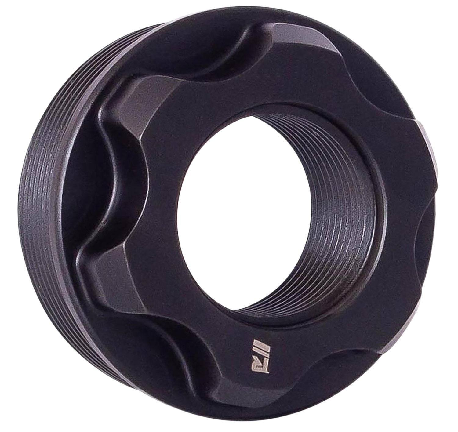 RUGGED SUPPRESSOR OF002 Fixed Mount 1/2″-36 tpi Black